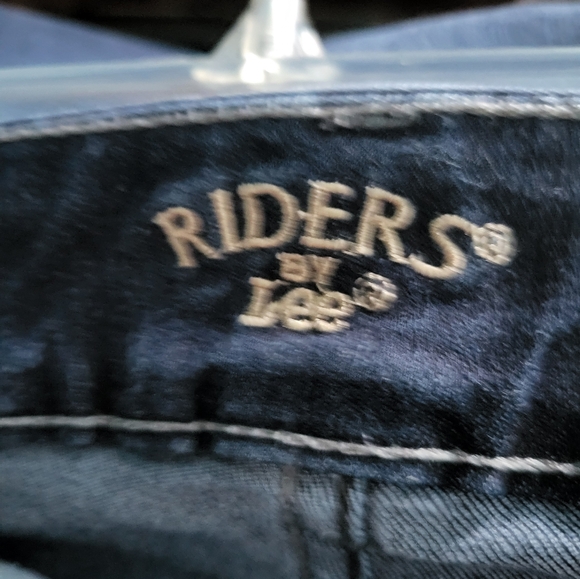 Women's Dark Blue, Lee by Rider,  size 18 jeans - Picture 3 of 4